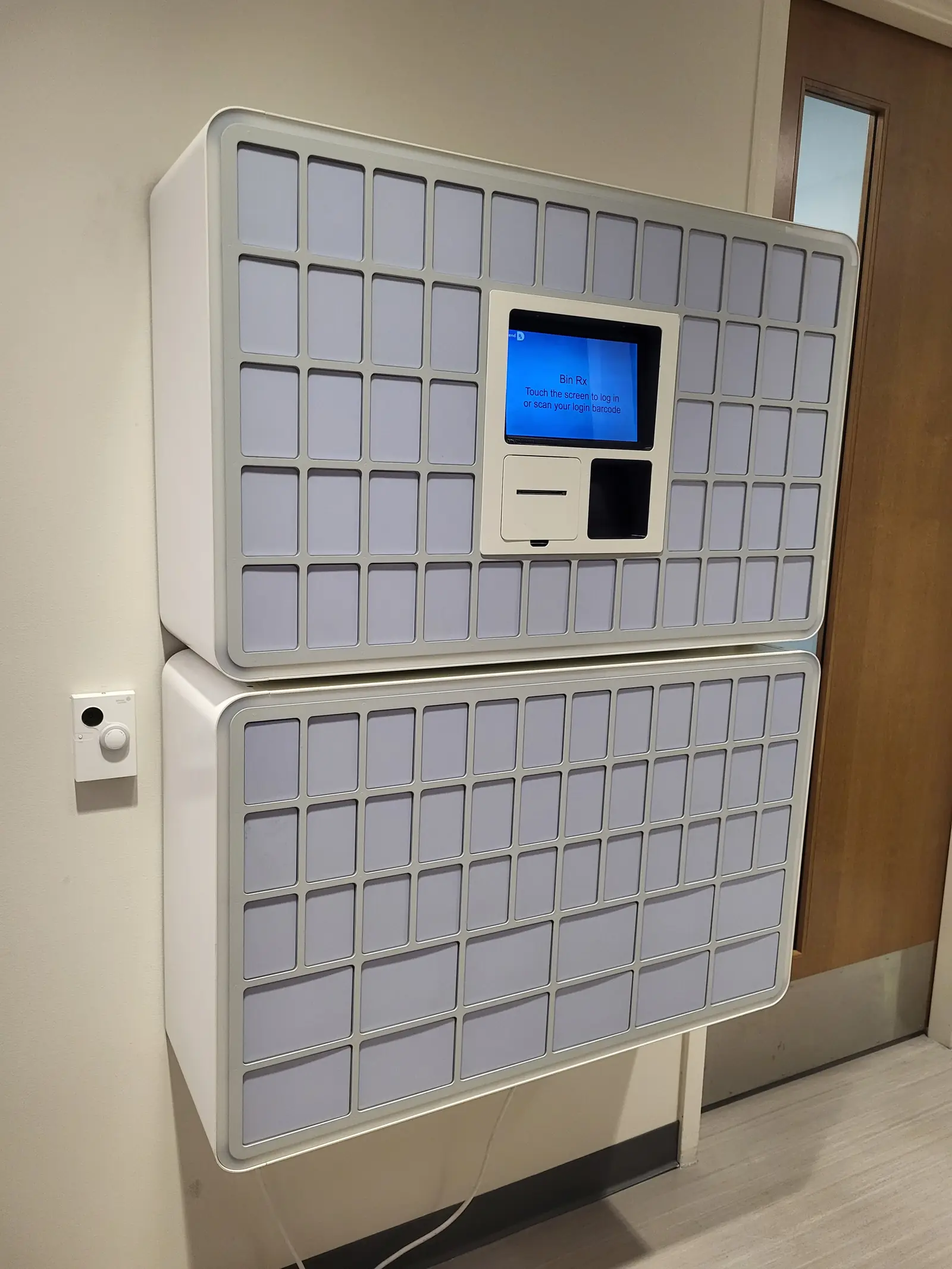BinRx dispensing unit in a family practice clinic
